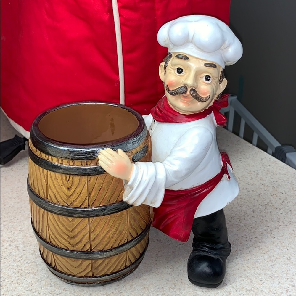 Cute chef Kitchen utensil holder